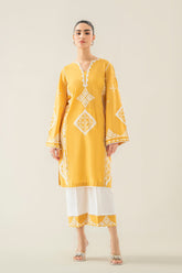 2-Pc Lawn Printed Shirt with Straight Trouser SCPM3-042